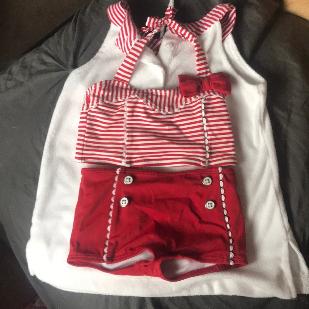 Janie & Jack 3 piece bathing suit